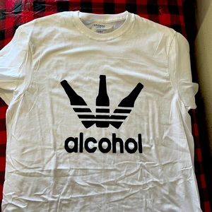 Adidas alcohol beer shirt